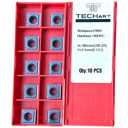 Płytki wieloostrzowe wkładki SPMG110408-UK łamacz wióra